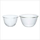 HARIO 耐熱ガラス製ボウル 2個セット 1500/2200ml 各1個 MXP-2606 日本製