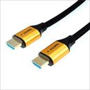 【5個セット】ホーリック HDMIケーブル 3m メッシュケーブル ゴールド HDM30-522GBX5