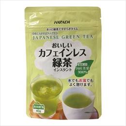 (まとめ) ハラダ製茶販売 カフェインレス緑茶インスタント【×10セット】【代引不可】