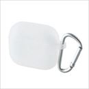 エレコム AirPods (第3世代)用カラビナ付きシリコンケース クリア AVA-AP3SCCR