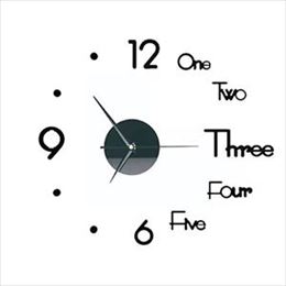 (まとめ)MEDIK 壁時計 DIY 直径40cm ブラック MCH-A056-BK【×2セット】