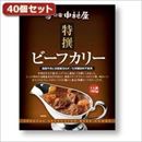新宿中村屋 特撰ビーフカリー40個セット AZB1910X40【代引不可】