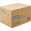 (まとめ) 日本製紙 国更(更紙・わら半紙)B4T目 48.4g/m2 KNZN-B4 1箱(3000枚:1000枚×3冊) 【×5セット】