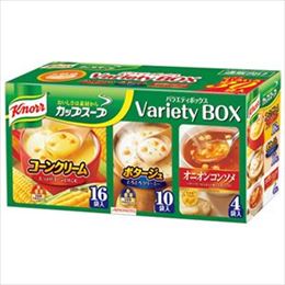 (まとめ)味の素 クノールカップスープ バラエティボックス【×2セット】【代引不可】