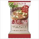 【まとめ買い】アマノフーズ いつものおみそ汁 赤だし(三つ葉入り) 7.5g(フリーズドライ) 60個(1ケース)【代引不可】