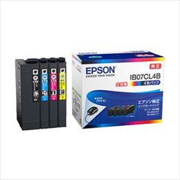 【純正品】 EPSON(エプソン) IB07CL4B インクパック 4色(ブラック・シアン・マゼンタ・イエロー) 大容量