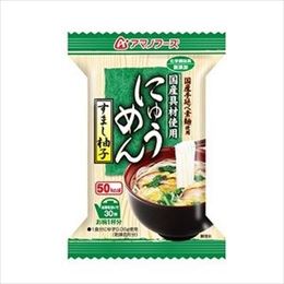 【まとめ買い】アマノフーズ にゅうめん すまし柚子 13g(フリーズドライ) 48個(1ケース)【代引不可】