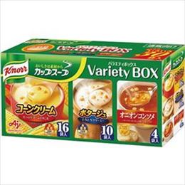 (まとめ)味の素 クノール カップ スープバラエティボックス 1箱(30食)【×10セット】【代引不可】