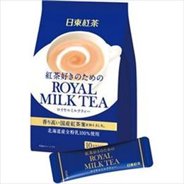 (まとめ)日東紅茶 ロイヤルミルクティースティック 14g 1パック(10本)【×50セット】【代引不可】